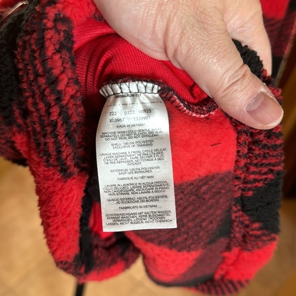 NWT Columbia Women's West Bend Full Zip Red Lily Check Print Size Medium - Picture 13 of 13